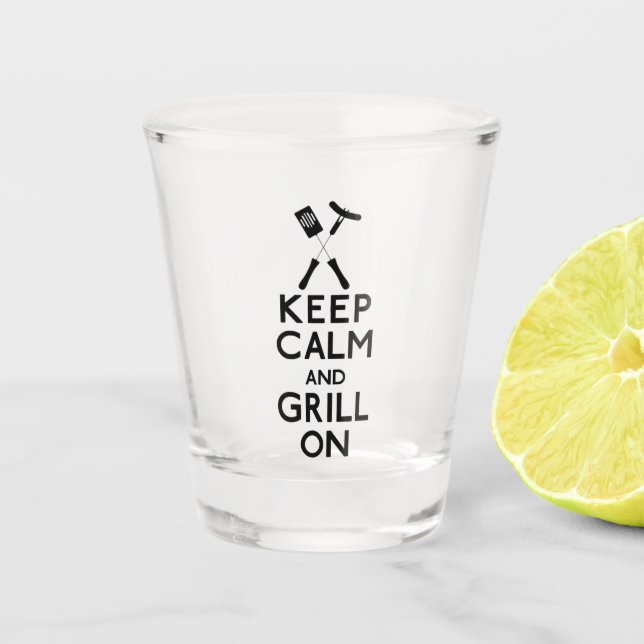 Vaso De Chupito Grill On (Anverso)