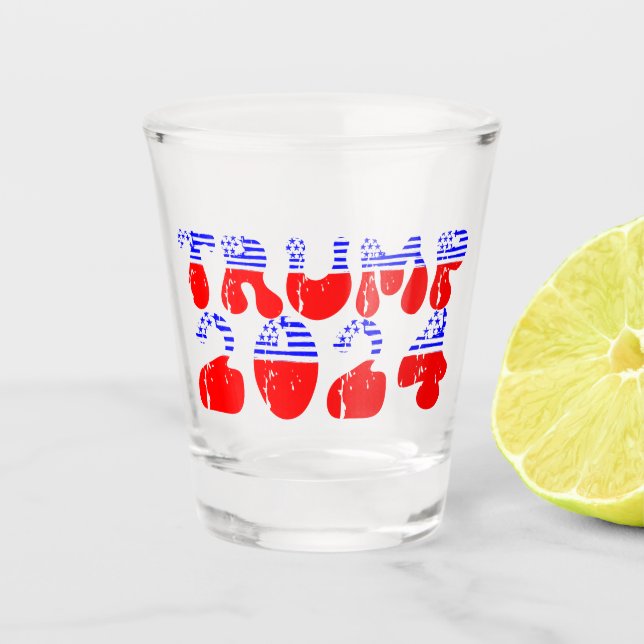 Vaso De Chupito Groovy Trump 2024 (Anverso)