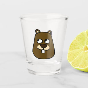 Vaso De Chupito Groundhog Face