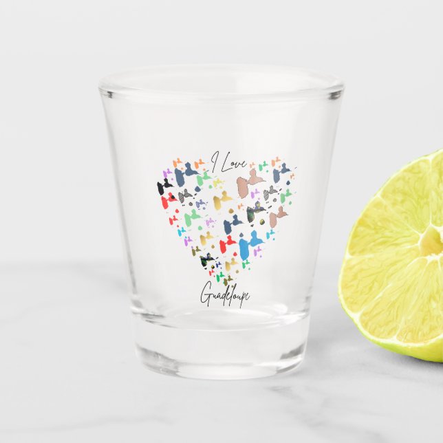 VASO DE CHUPITO GUADELOUPE (Anverso)