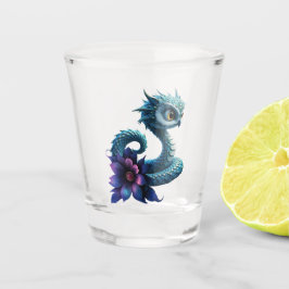Vaso De Chupito Guardián de la selva iluminada por la luna - Búho