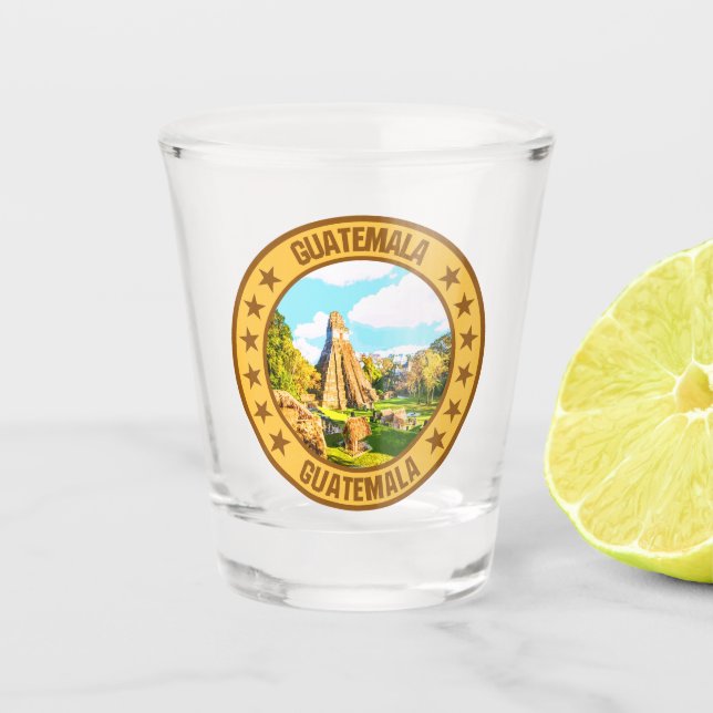 Vaso De Chupito Guatemala (Anverso)
