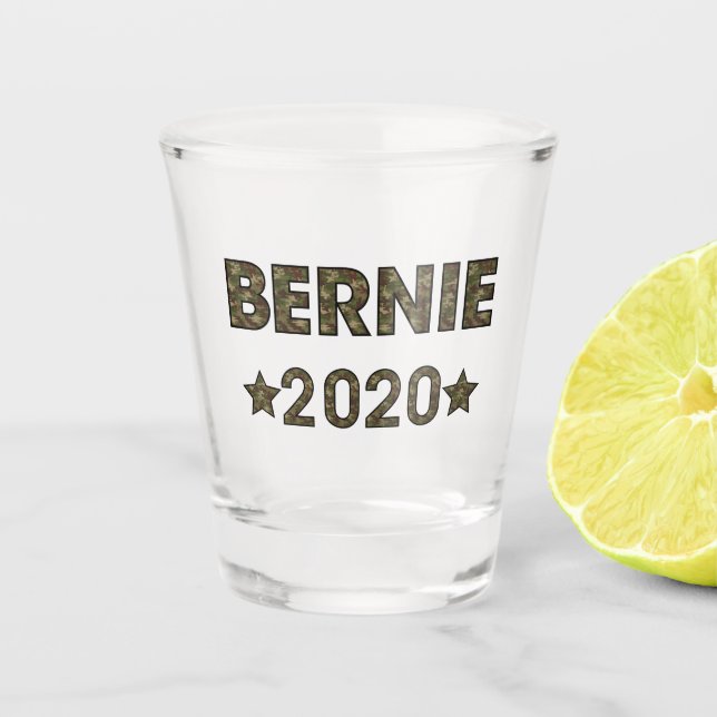 Vaso De Chupito Guay Bernie Sanders 2020 (Anverso)