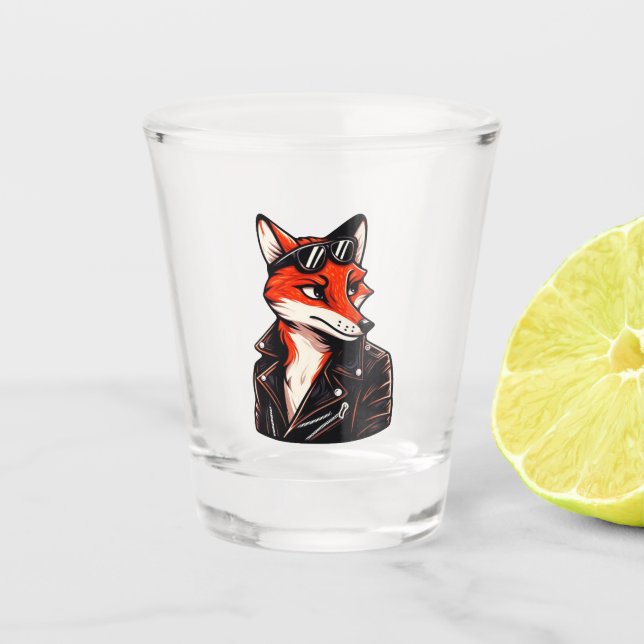Vaso De Chupito Guay Fox - Animal de época (Anverso)