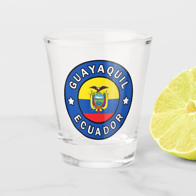 Vaso De Chupito Guayaquil Ecuador (Anverso)