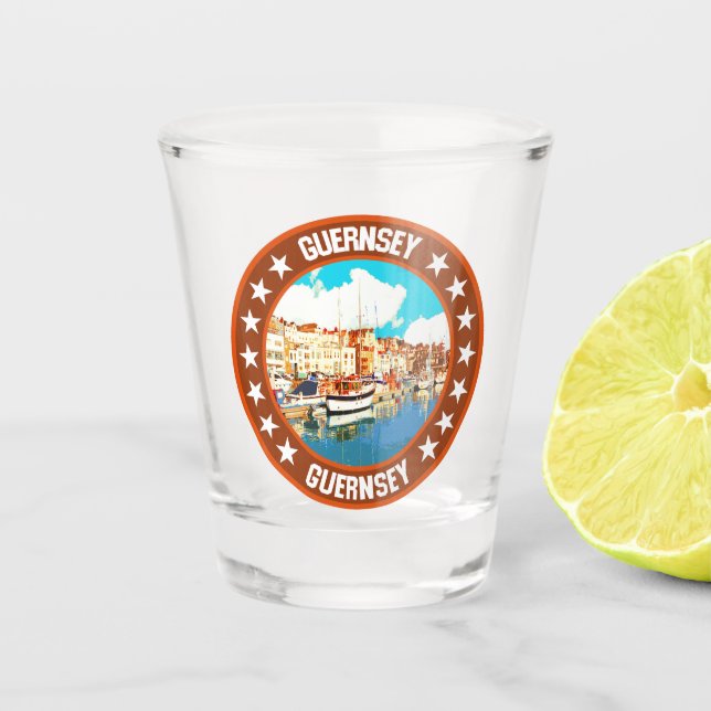 Vaso De Chupito Guernsey (Anverso)