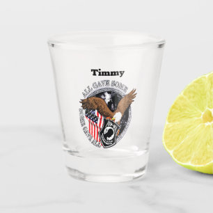 Vaso De Chupito Guerras militares patrióticas con nombre personal