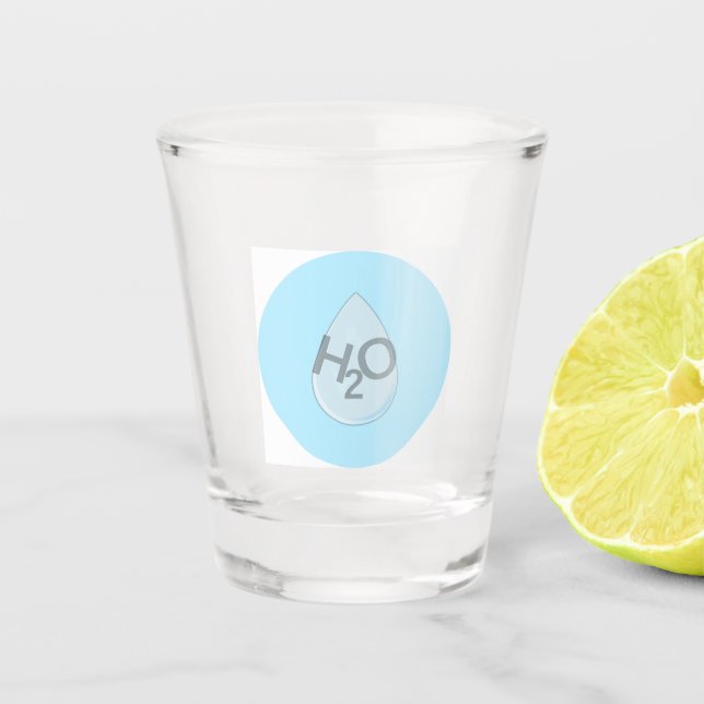 Vaso De Chupito H2O Drop (Anverso)