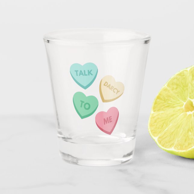 Vaso De Chupito Hable Darcy Conmigo III (Anverso)