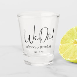 Vaso De Chupito Hacemos vidrio de disparo de Boda