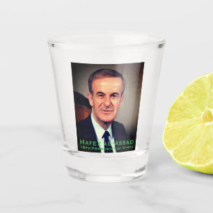 Vaso De Chupito Hafez al-Assad, Presidente de la República Árabe S