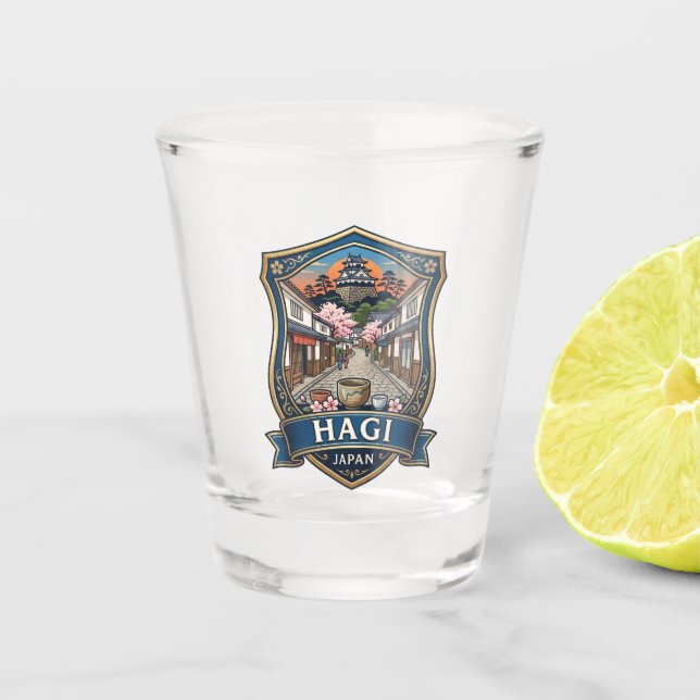 Vaso De Chupito Hagi Japón (Anverso)