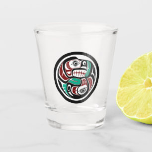 Vaso De Chupito Haida Otter Salmon
