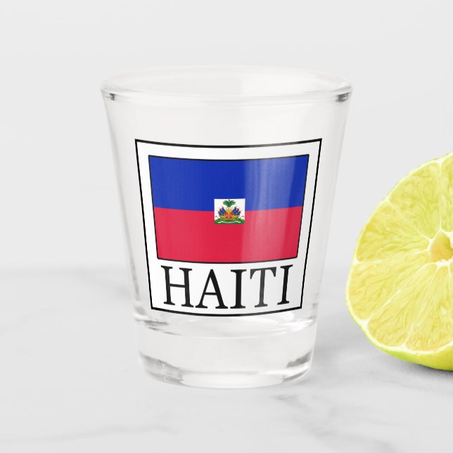 Vaso De Chupito Haití (Anverso)