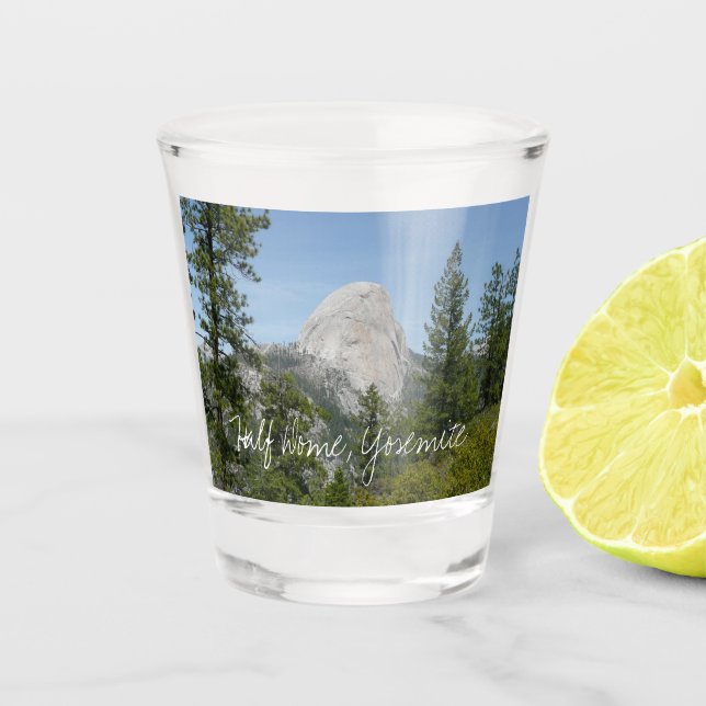 Vaso De Chupito Half Dome desde Panorama Trail II (Anverso)