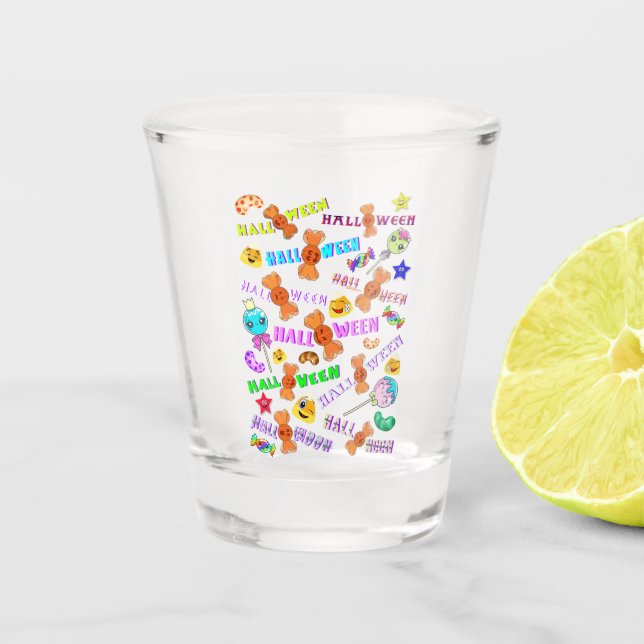 Vaso De Chupito Halloween (Anverso)