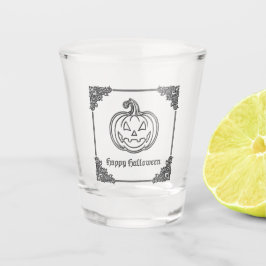 Vaso De Chupito Halloween con linterna de Jack O'