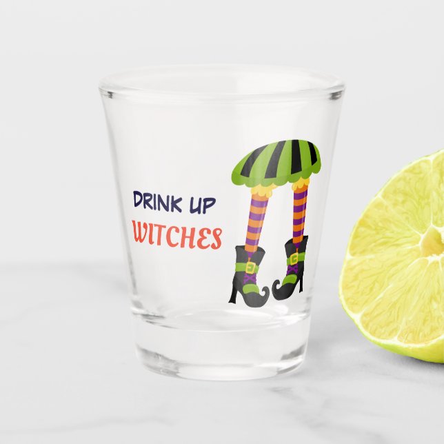 Vaso De Chupito Halloween de Bebe Up Witness (Anverso)