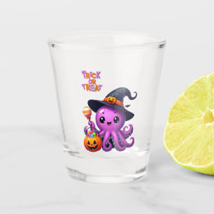 Vaso De Chupito Halloween de pulpo truco o truco