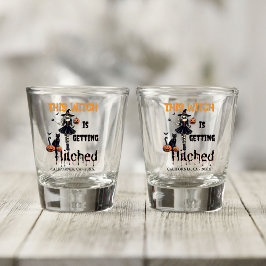 Vaso De Chupito Halloween Despedida de Soltera Esta Bruja se Casa