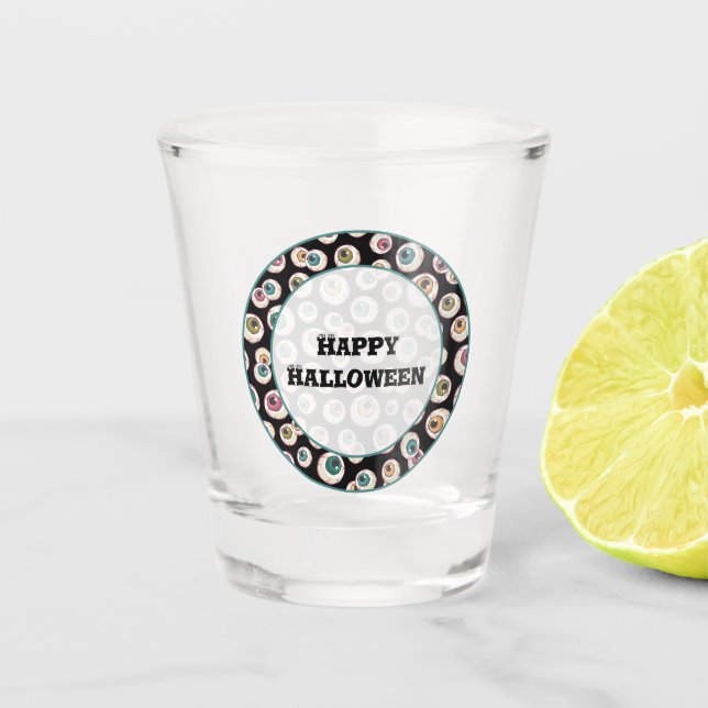 Vaso De Chupito Halloween Eyeballs (Anverso)