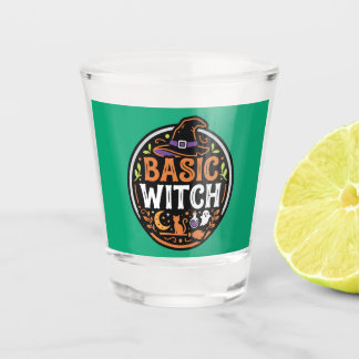 Vaso De Chupito Halloween: gato negro y fantasma – Bruja Básica.