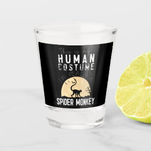 Vaso De Chupito Halloween Mono de araña humana aterrador horror