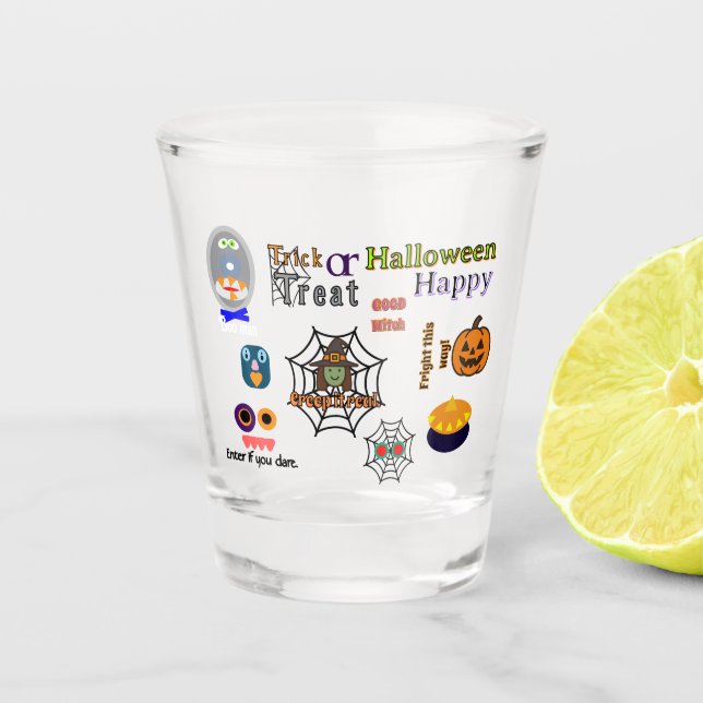 Vaso De Chupito Halloween Shot glass (Anverso)