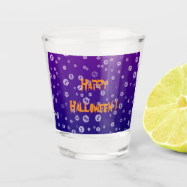 Vaso De Chupito Halloween Skulls