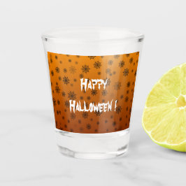 Vaso De Chupito Halloween Spider Web