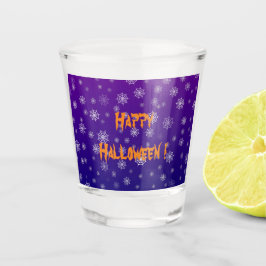 Vaso De Chupito Halloween Spider Web