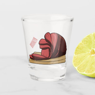 Vaso De Chupito Ham personalizado ilustracion