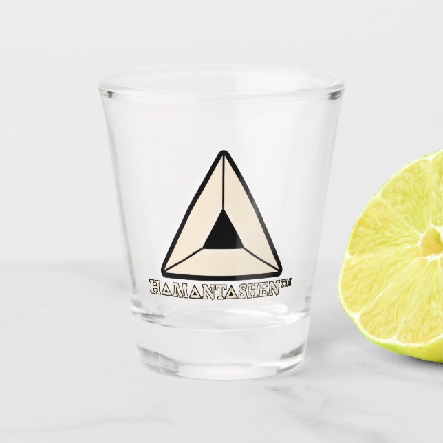 Vaso De Chupito Hamantashen Shot Glass (Anverso)