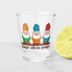 Vaso De Chupito Hangin con mi Gnomies