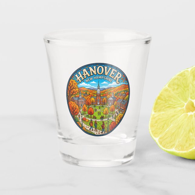 Vaso De Chupito Hanover EE. UU. (Anverso)