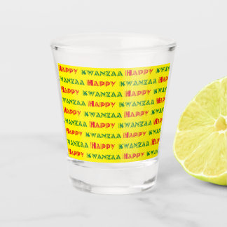 Vaso De Chupito Happy Kwanzaa Greeting 2