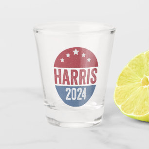 Vaso De Chupito Harris por las elecciones presidenciales demócrata