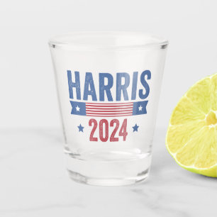 Vaso De Chupito Harris por las elecciones presidenciales demócrata
