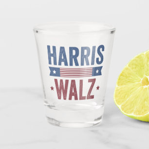 Vaso De Chupito Harris Walz 2024 Elecciones Kamala Tim Waltz Améri