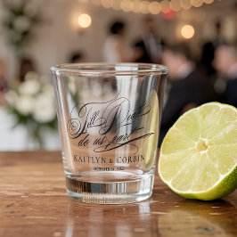Vaso De Chupito Hasta la muerte Boda Gótico elegante