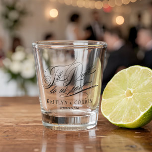 Vaso De Chupito Hasta la muerte Boda Gótico elegante
