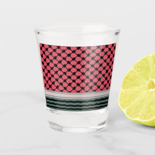 Vaso De Chupito Hatta Keffiyeh Kufiya Folk