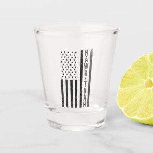 Vaso De Chupito Hawk Tuah escupe en ese Thang 4 de july American