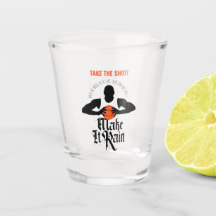 Vaso De Chupito Haz que llueva (baloncesto) Vidrio caliente