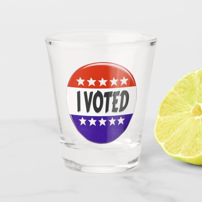 Vaso De Chupito He votado (Anverso)