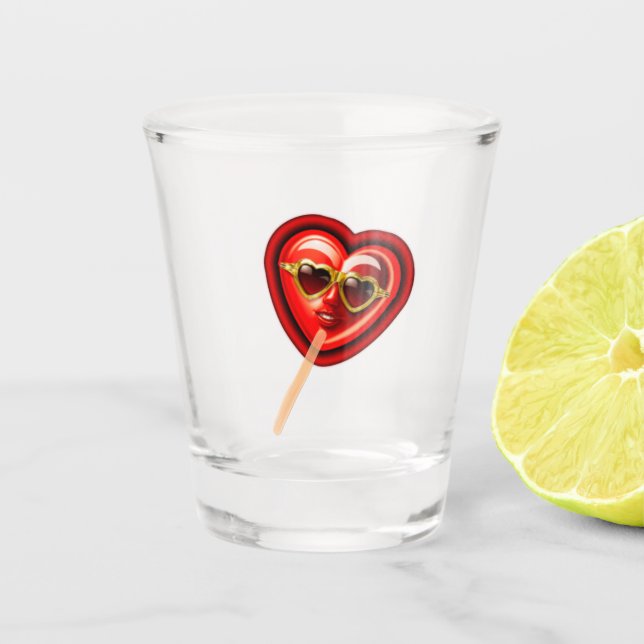 Vaso De Chupito Heart Lolly (Anverso)