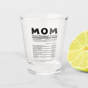 Vaso De Chupito Hechos Nutricionales De Mamá