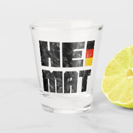 Vaso De Chupito Heimat, alemán, hogar de Alemania, patria