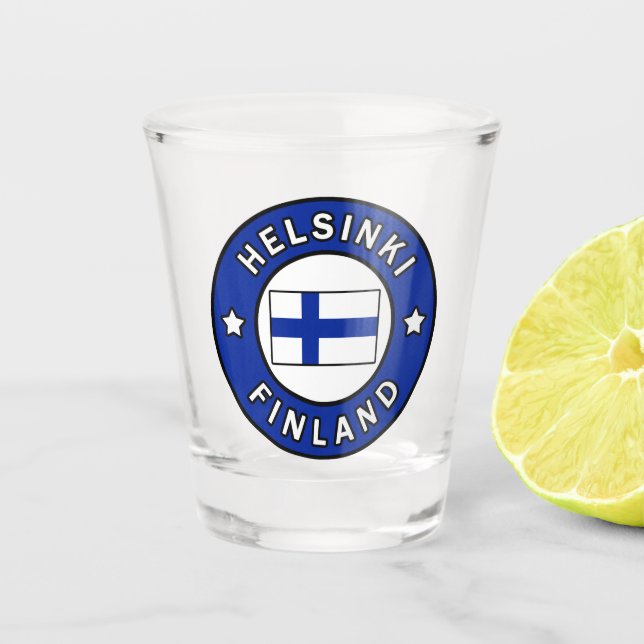 Vaso De Chupito Helsinki Finlandia (Anverso)