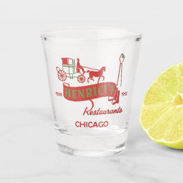 Vaso De Chupito Henrici's Restaurant, Steak & Lobster, Chicago, IL